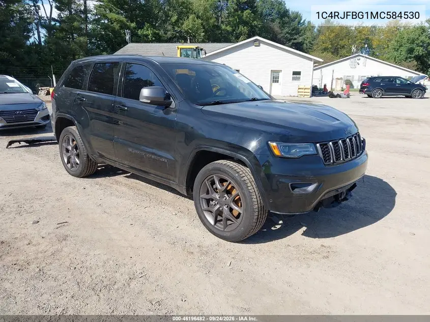 JEEP GRAND CHEROKEE 2021, VIN 1C4RJFBG1MC584530