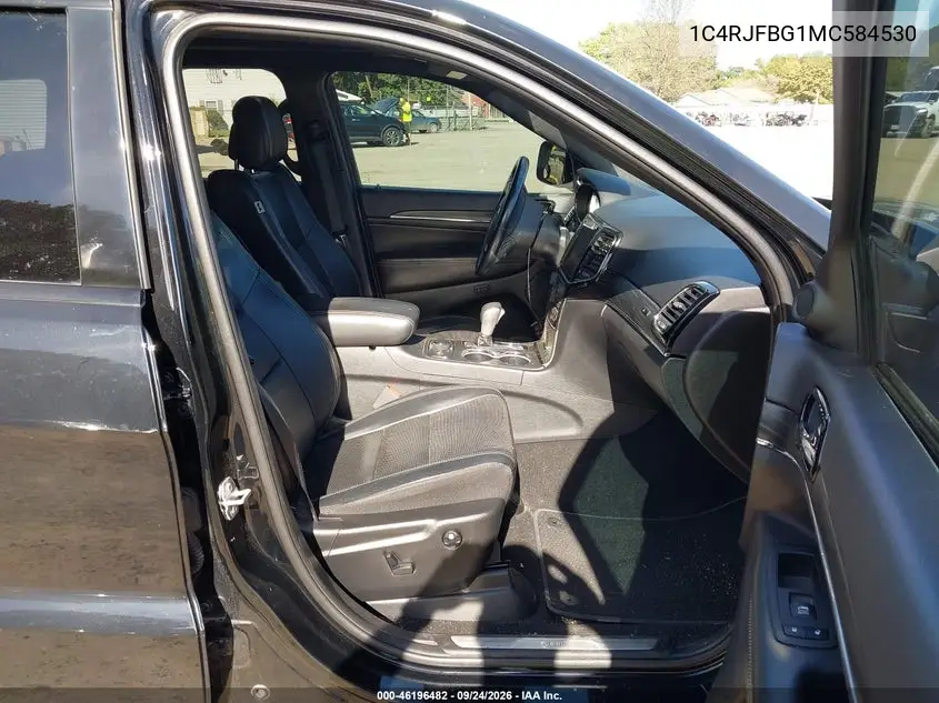 2021 JEEP GRAND CHEROKEE VIN 1C4RJFBG1MC584530 — фото 5