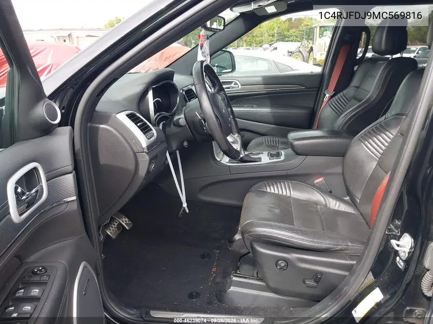 2021 JEEP GRAND CHEROKEE VIN 1C4RJFDJ9MC569816 — фото 5