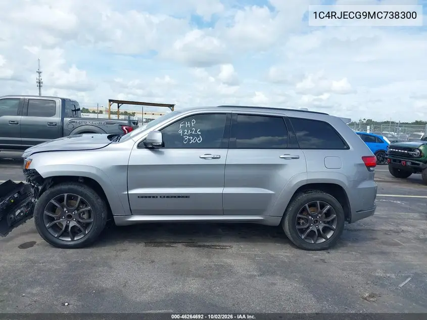 2021 JEEP GRAND CHEROKEE VIN 1C4RJECG9MC738300 — фото 13