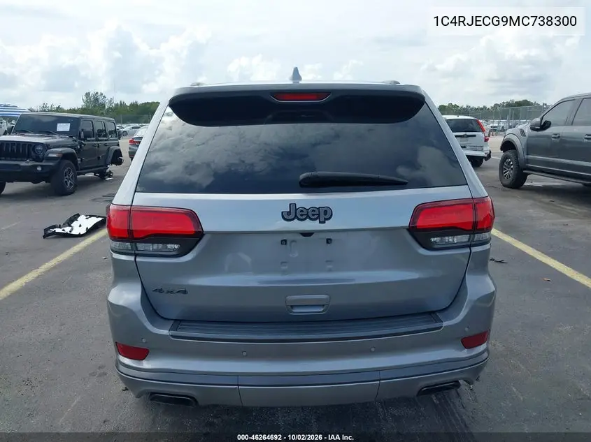2021 JEEP GRAND CHEROKEE VIN 1C4RJECG9MC738300 — фото 15
