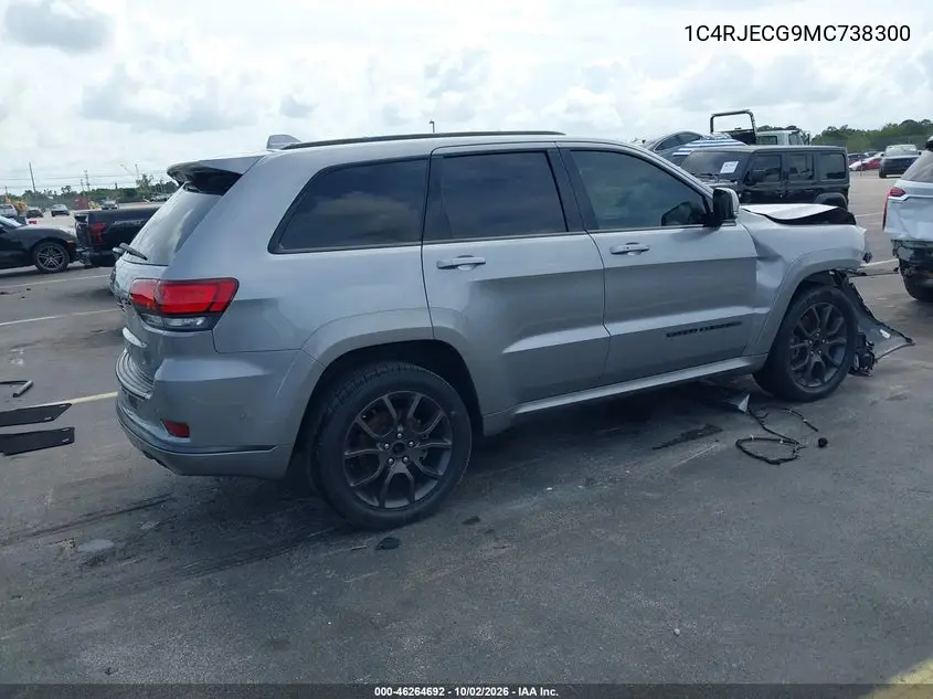 2021 JEEP GRAND CHEROKEE VIN 1C4RJECG9MC738300 — фото 4