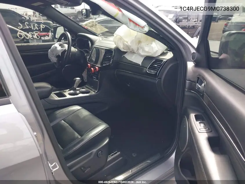 2021 JEEP GRAND CHEROKEE VIN 1C4RJECG9MC738300 — фото 5