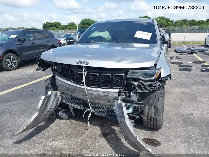 2021 JEEP GRAND CHEROKEE VIN 1C4RJECG9MC738300 — фото 6