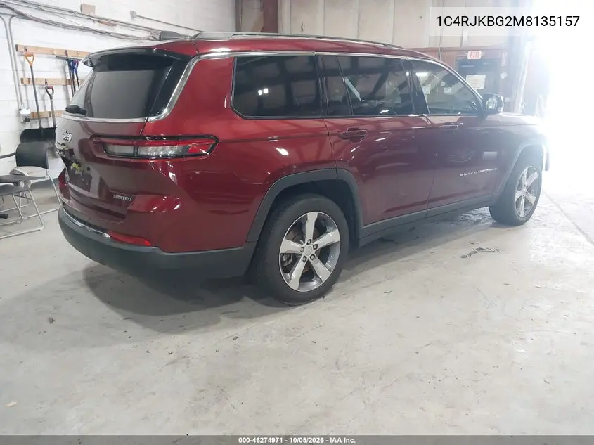 2021 JEEP GRAND CHEROKEE VIN 1C4RJKBG2M8135157 — фото 4