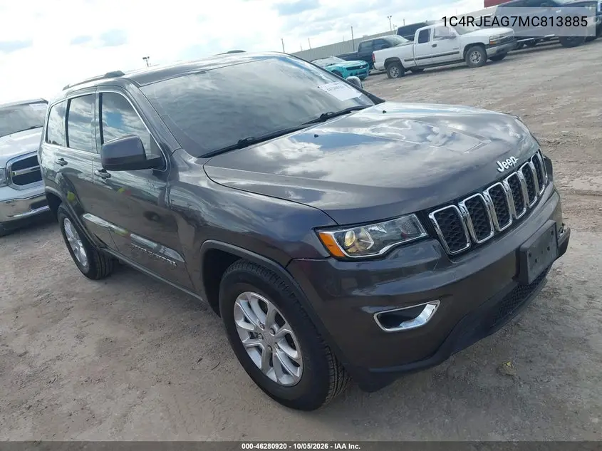 JEEP GRAND CHEROKEE 2021, VIN 1C4RJEAG7MC813885