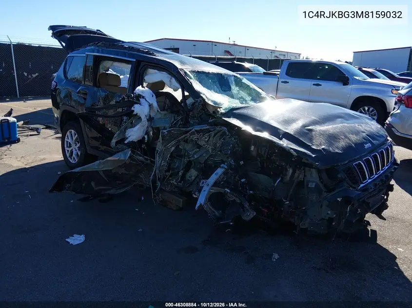 JEEP GRAND CHEROKEE 2021, VIN 1C4RJKBG3M8159032