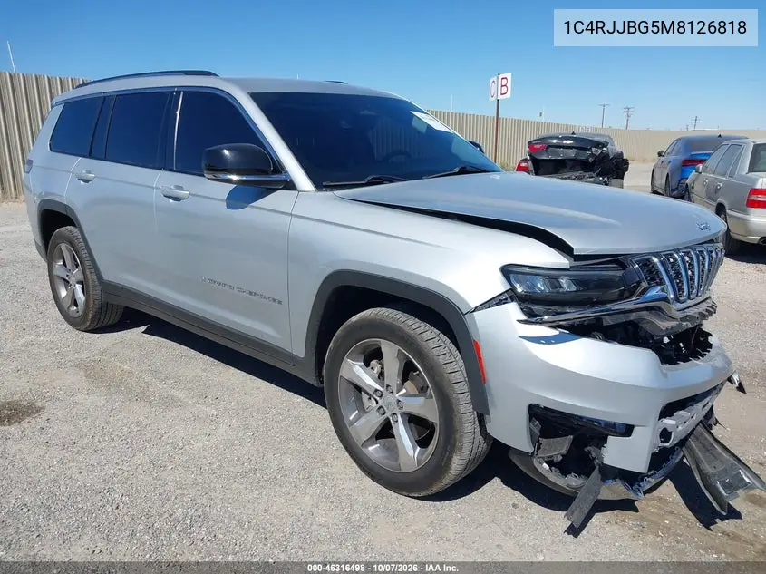 JEEP GRAND CHEROKEE 2021, VIN 1C4RJJBG5M8126818