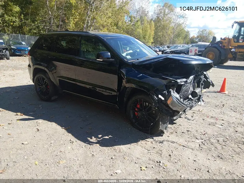 JEEP GRAND CHEROKEE 2021, VIN 1C4RJFDJ2MC626101