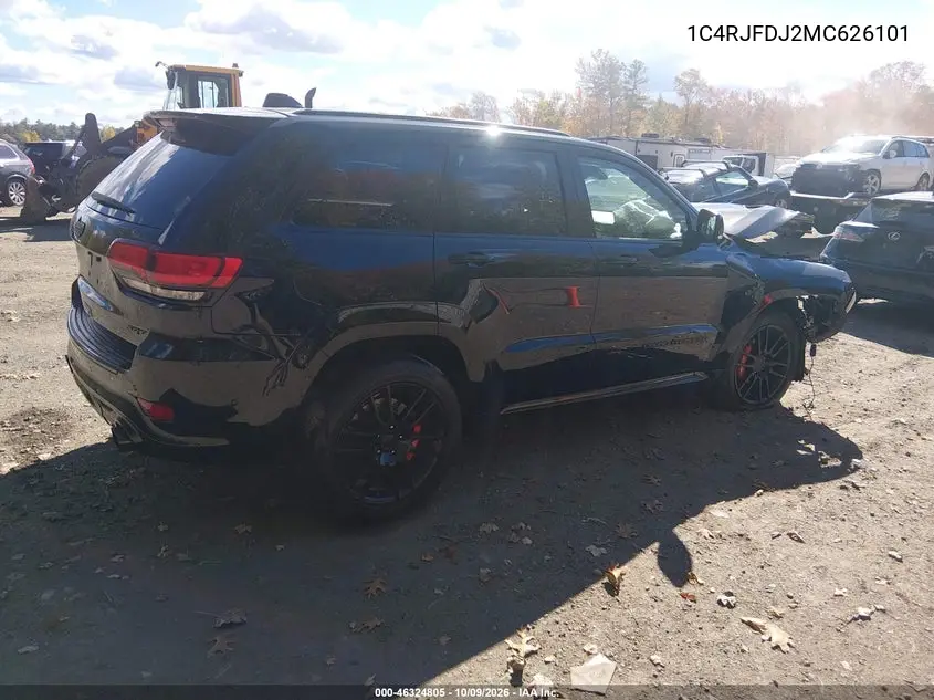 2021 JEEP GRAND CHEROKEE VIN 1C4RJFDJ2MC626101 — фото 4