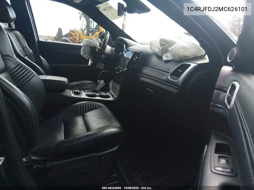 2021 JEEP GRAND CHEROKEE VIN 1C4RJFDJ2MC626101 — фото 5