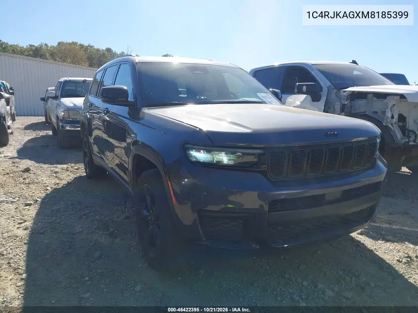 JEEP GRAND CHEROKEE 2021, VIN 1C4RJKAGXM8185399