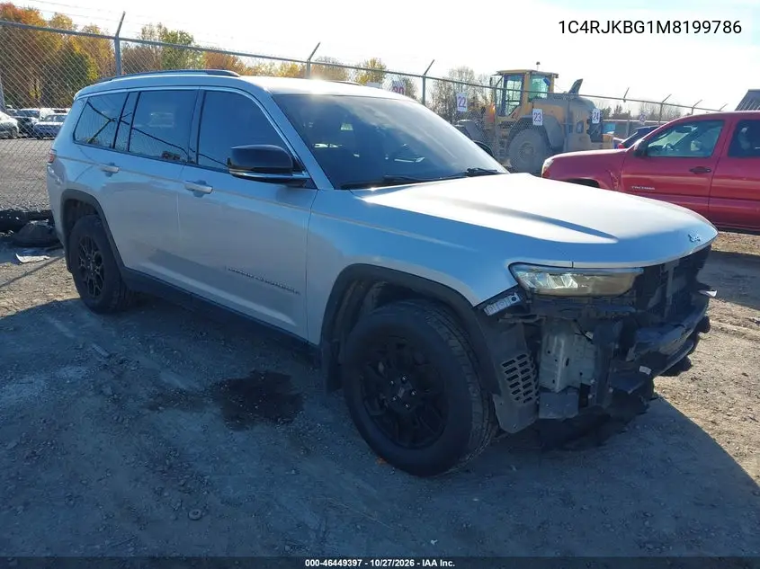 JEEP GRAND CHEROKEE 2021, VIN 1C4RJKBG1M8199786