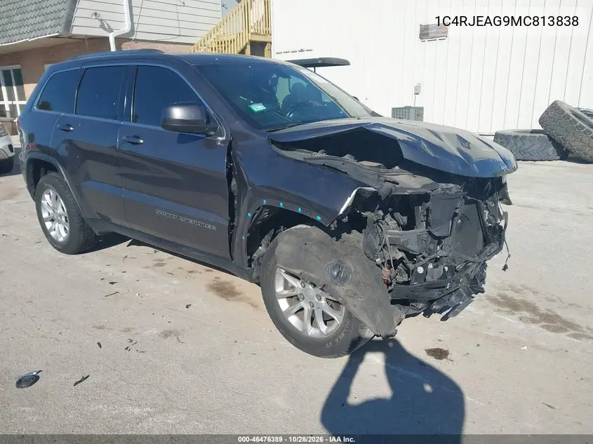 JEEP GRAND CHEROKEE 2021, VIN 1C4RJEAG9MC813838
