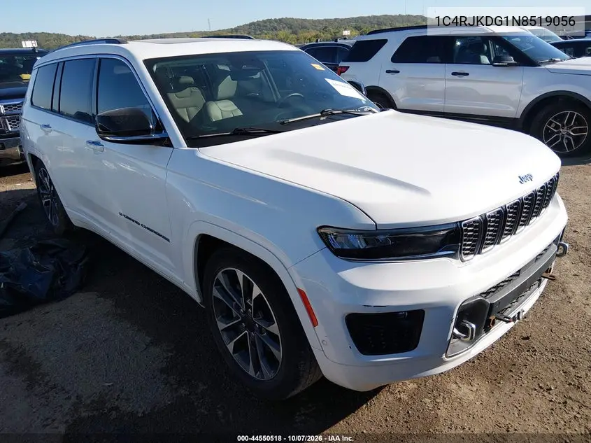 JEEP GRAND CHEROKEE 2022, VIN 1C4RJKDG1N8519056