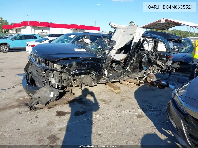 2022 JEEP GRAND CHEROKEE VIN 1C4RJHBG4N8635521 — фото 2