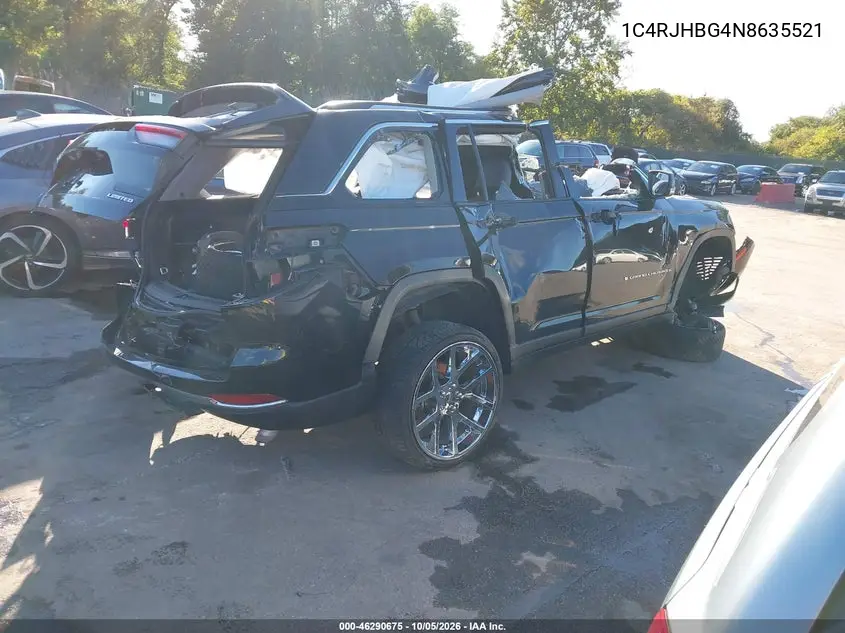2022 JEEP GRAND CHEROKEE VIN 1C4RJHBG4N8635521 — фото 4