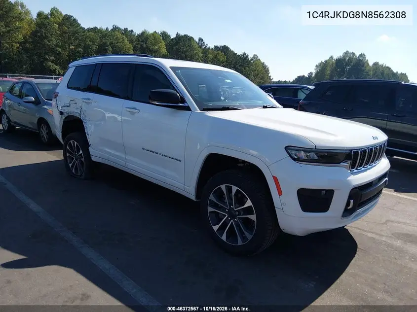 JEEP GRAND CHEROKEE 2022, VIN 1C4RJKDG8N8562308