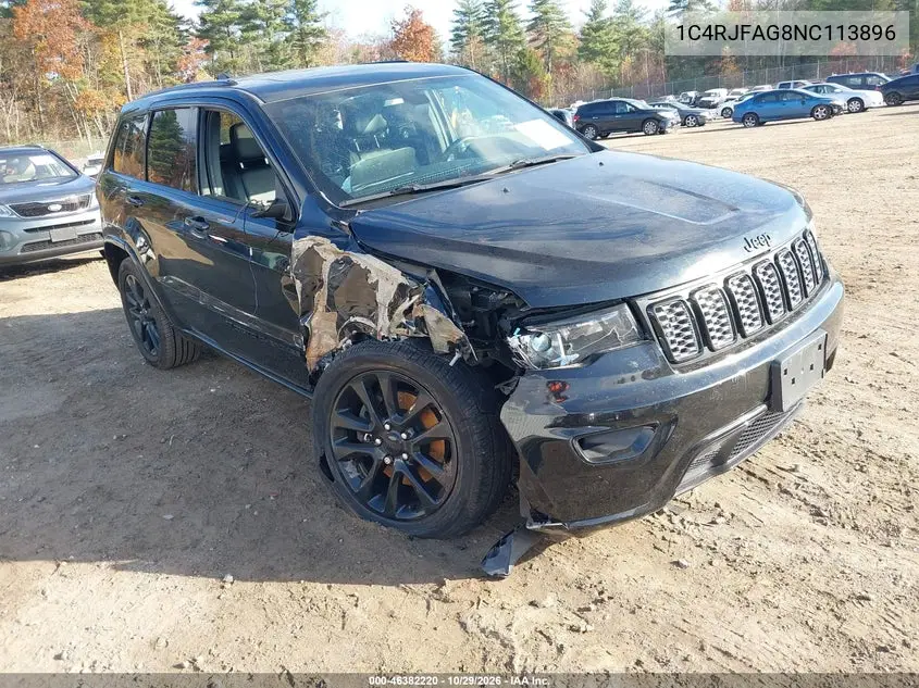 JEEP GRAND CHEROKEE 2022, VIN 1C4RJFAG8NC113896