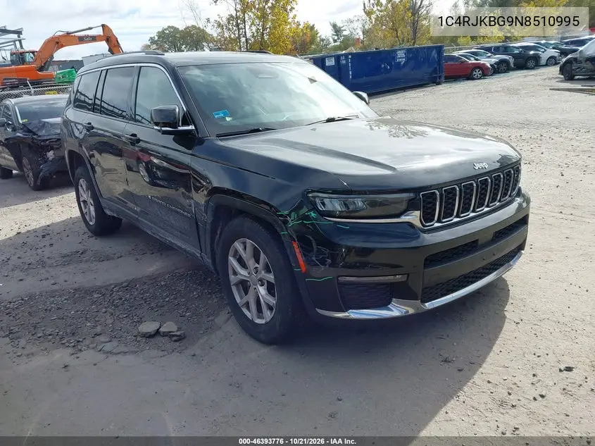 JEEP GRAND CHEROKEE 2022, VIN 1C4RJKBG9N8510995