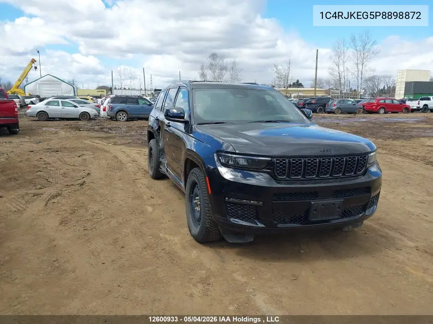 JEEP GRAND CHEROKEE 2023, VIN 1C4RJKEG5P8898872