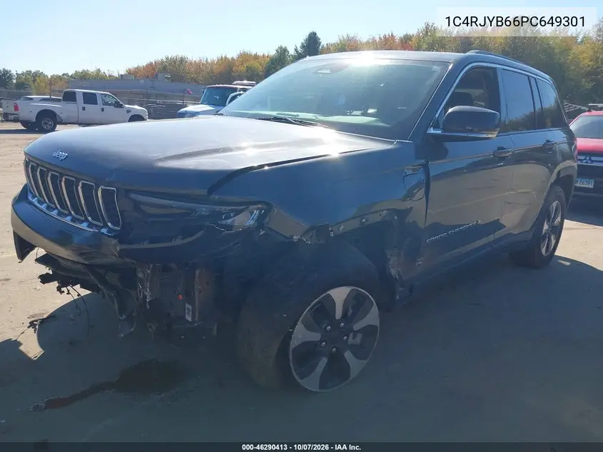 2023 JEEP GRAND CHEROKEE VIN 1C4RJYB66PC649301 — фото 2