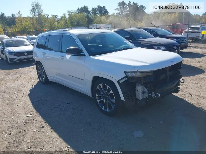 JEEP GRAND CHEROKEE 2023, VIN 1C4RJKDG2P8781106