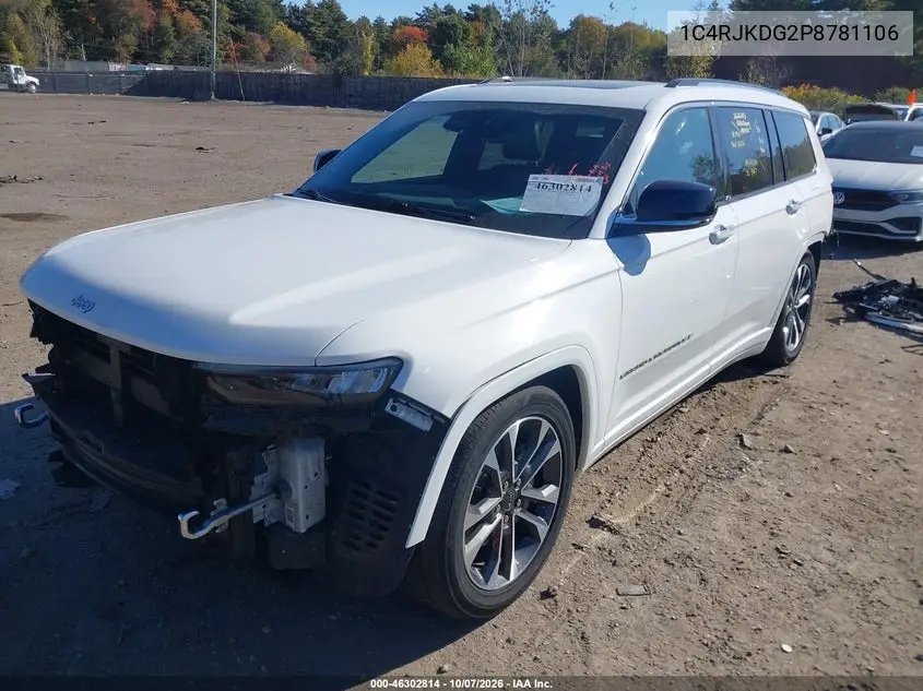2023 JEEP GRAND CHEROKEE VIN 1C4RJKDG2P8781106 — фото 2