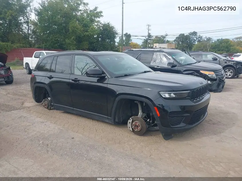 JEEP GRAND CHEROKEE 2023, VIN 1C4RJHAG3PC562790