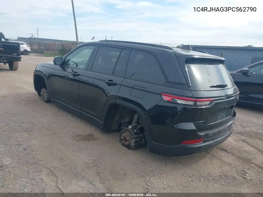 2023 JEEP GRAND CHEROKEE VIN 1C4RJHAG3PC562790 — фото 3