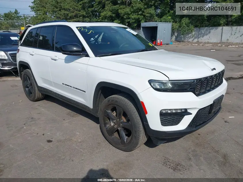 JEEP GRAND CHEROKEE 2024, VIN 1C4RJHBG0RC104691