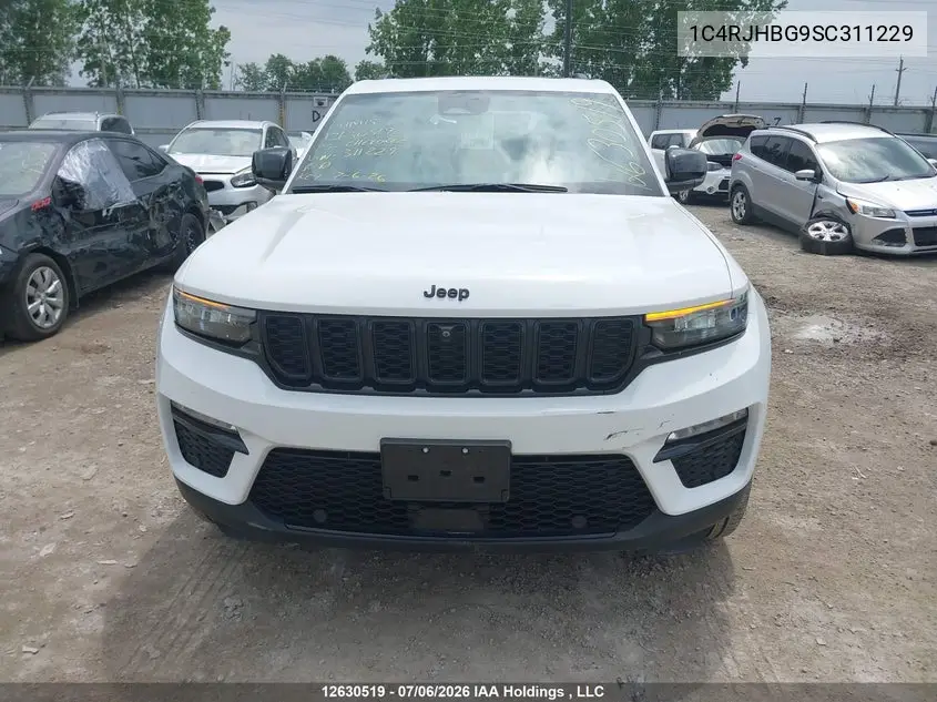 2025 JEEP GRAND CHEROKEE VIN 1C4RJHBG9SC311229 — фото 13