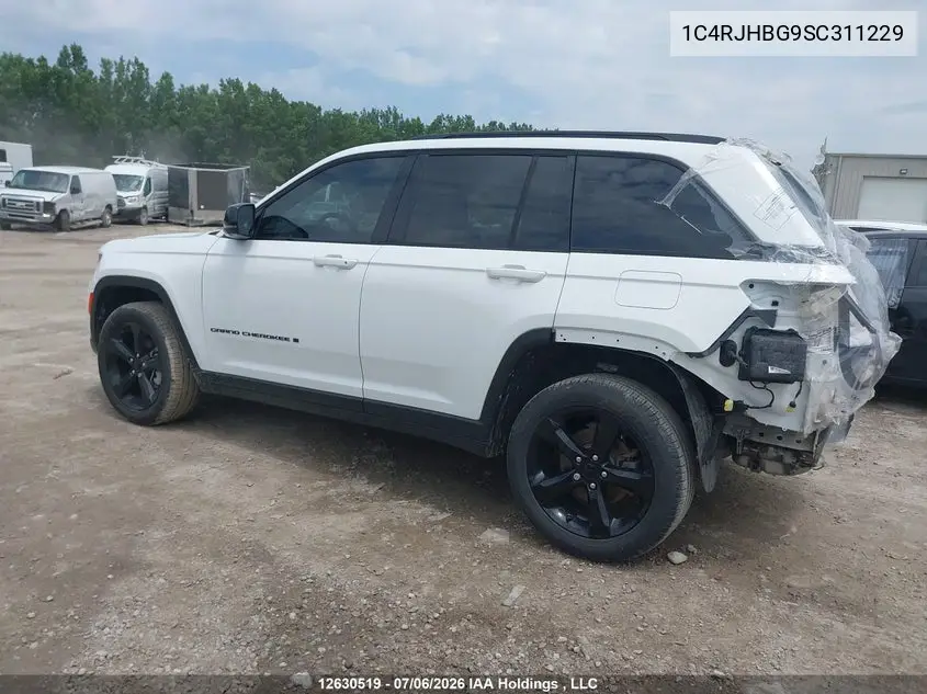 2025 JEEP GRAND CHEROKEE VIN 1C4RJHBG9SC311229 — фото 3