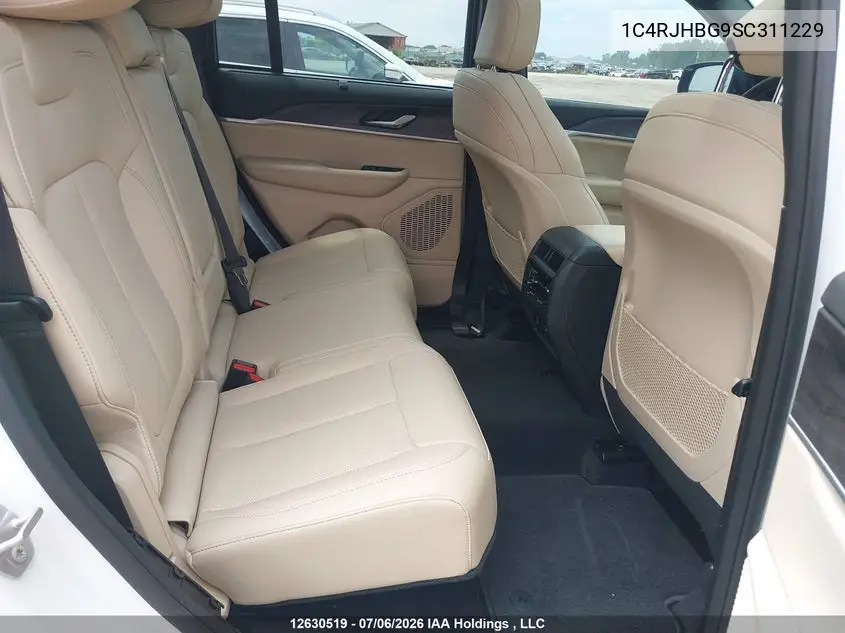 2025 JEEP GRAND CHEROKEE VIN 1C4RJHBG9SC311229 — фото 8