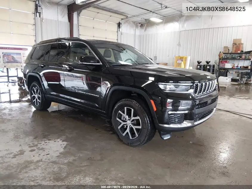 JEEP GRAND CHEROKEE 2025, VIN 1C4RJKBGXS8648525