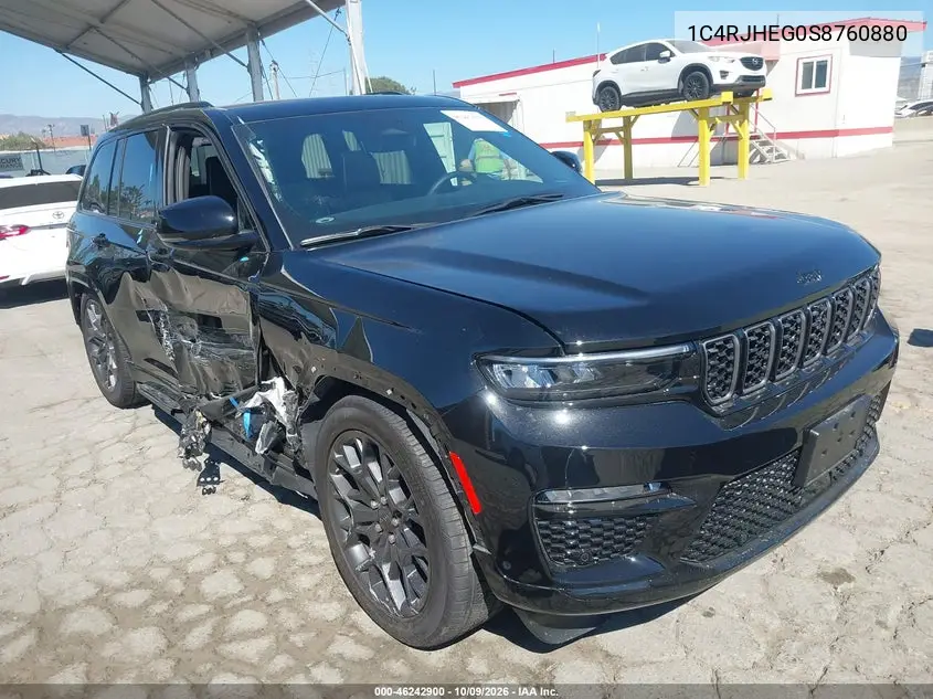 JEEP GRAND CHEROKEE 2025, VIN 1C4RJHEG0S8760880