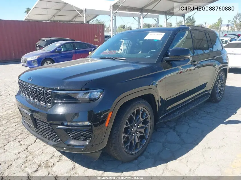 2025 JEEP GRAND CHEROKEE VIN 1C4RJHEG0S8760880 — фото 2
