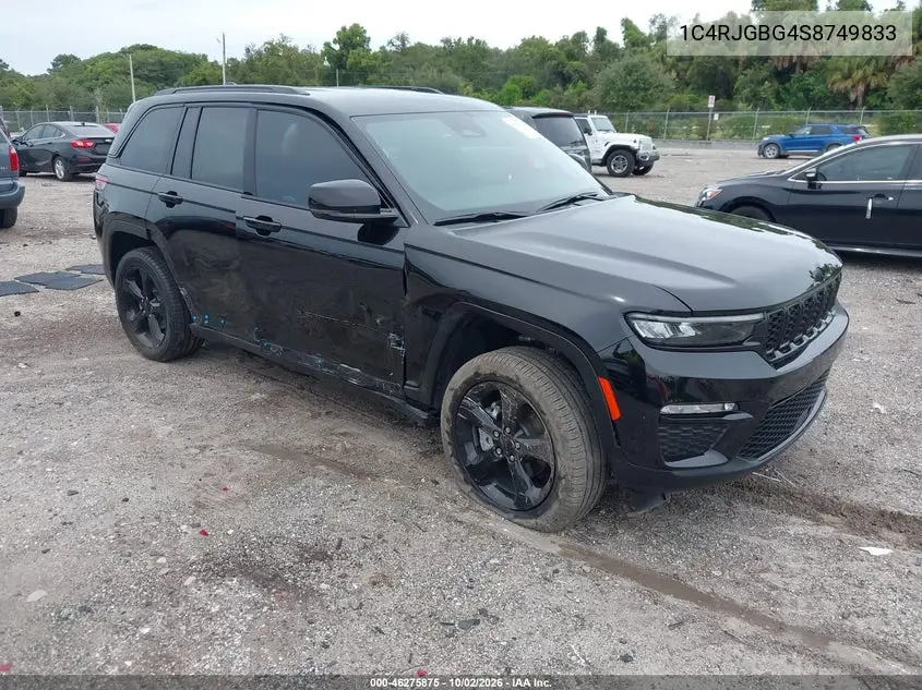 JEEP GRAND CHEROKEE 2025, VIN 1C4RJGBG4S8749833