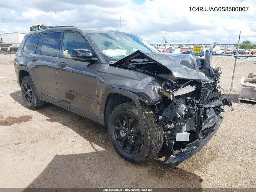 JEEP GRAND CHEROKEE 2025, VIN 1C4RJJAG0S8680007