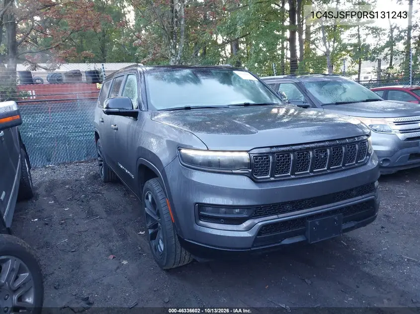JEEP GRAND WAGONEER 2024, VIN 1C4SJSFP0RS131243