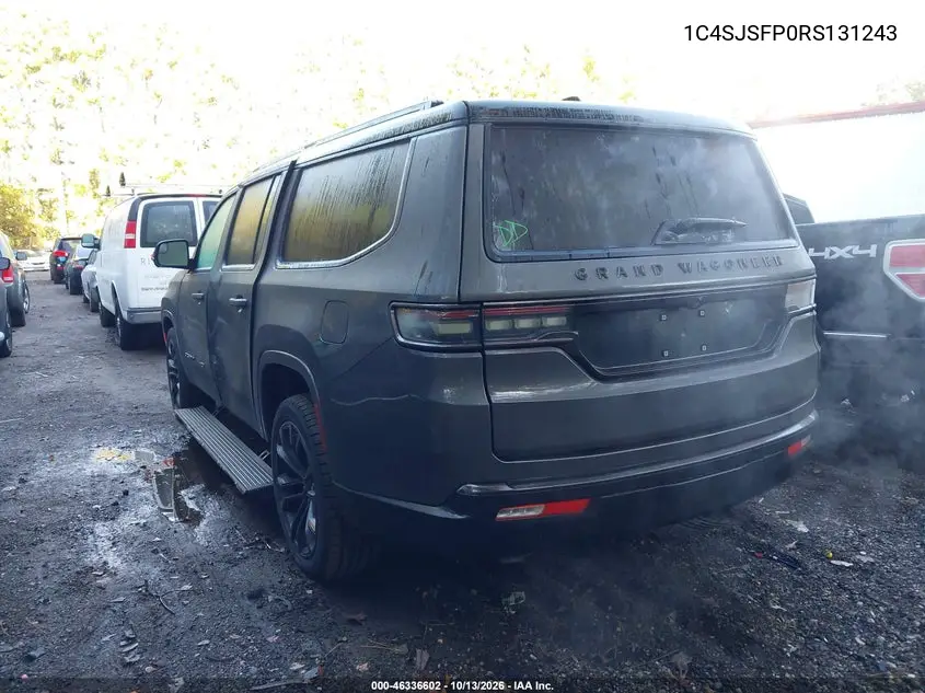 2024 JEEP GRAND WAGONEER VIN 1C4SJSFP0RS131243 — фото 3
