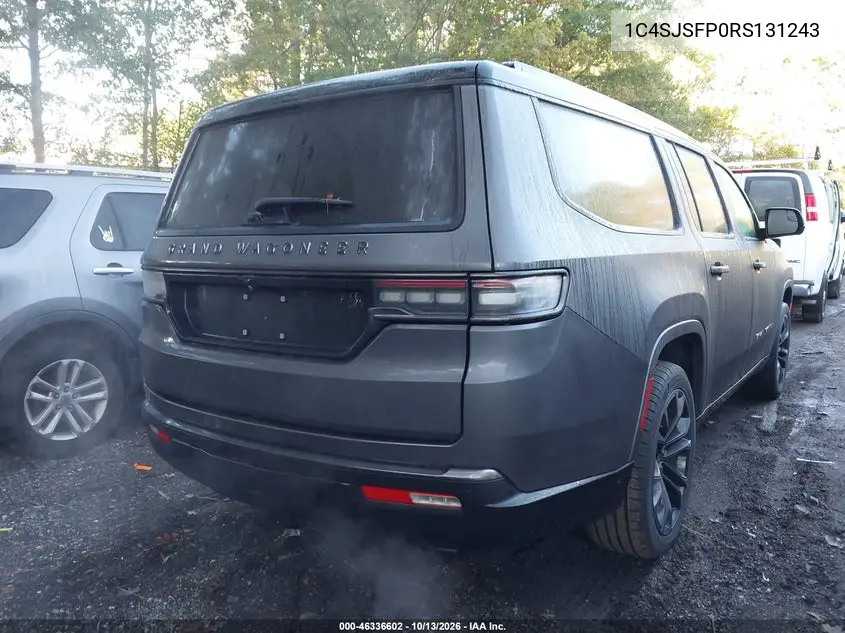 2024 JEEP GRAND WAGONEER VIN 1C4SJSFP0RS131243 — фото 4