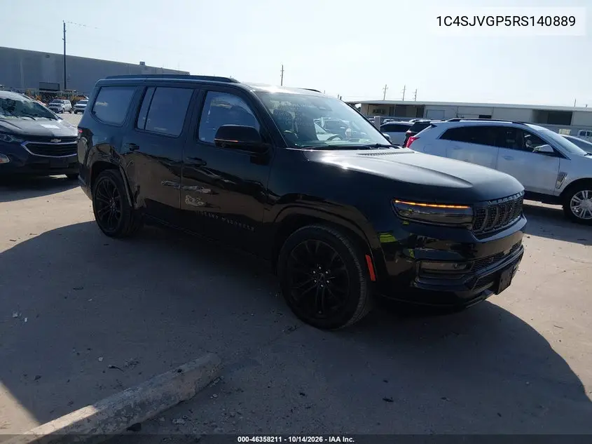 JEEP GRAND WAGONEER 2024, VIN 1C4SJVGP5RS140889