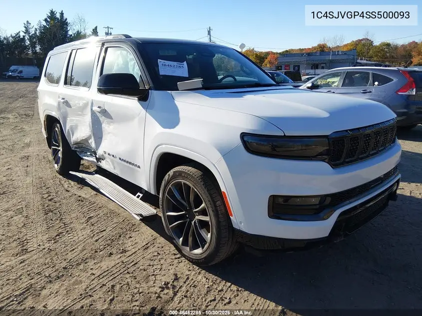 JEEP GRAND WAGONEER 2025, VIN 1C4SJVGP4SS500093
