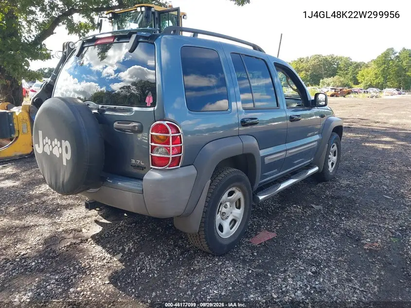 2002 JEEP LIBERTY (NORTH AMERICA) VIN 1J4GL48K22W299956 — фото 4