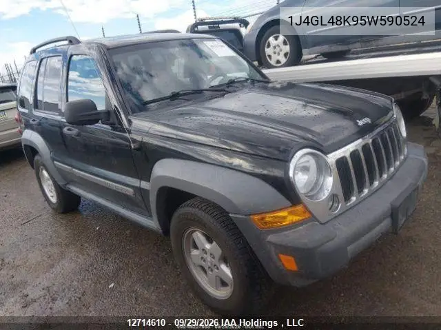 JEEP LIBERTY (NORTH AMERICA) 2005, VIN 1J4GL48K95W590524