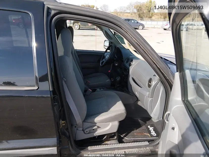 2005 JEEP LIBERTY (NORTH AMERICA) VIN 1J4GL48K15W509693 — фото 5