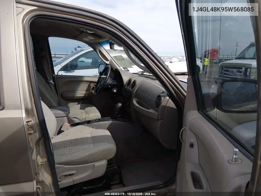 2005 JEEP LIBERTY (NORTH AMERICA) VIN 1J4GL48K95W568085 — фото 5