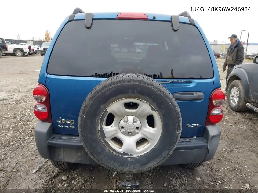 2006 JEEP LIBERTY (NORTH AMERICA) VIN 1J4GL48K96W246984 — фото 17