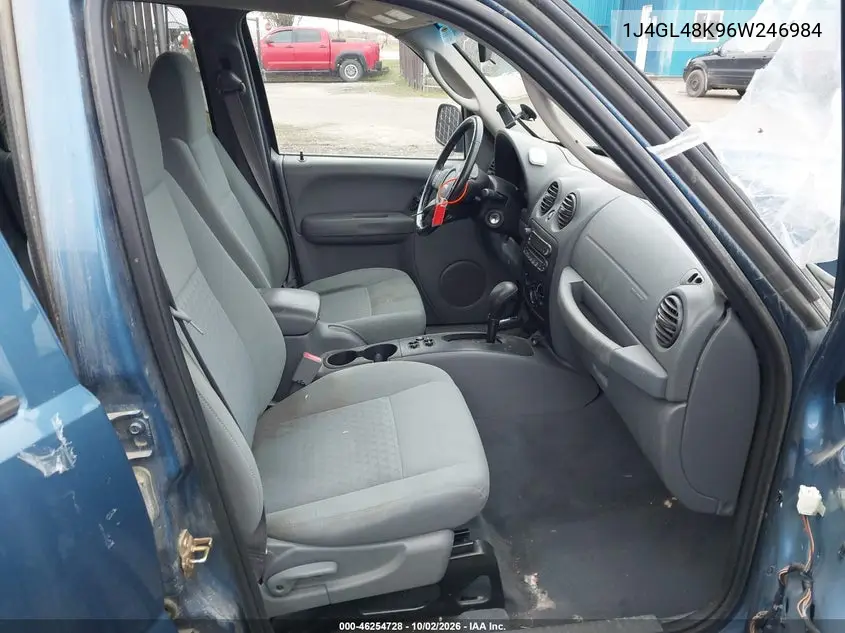 2006 JEEP LIBERTY (NORTH AMERICA) VIN 1J4GL48K96W246984 — фото 5